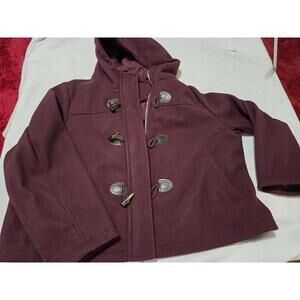 Time and Tru Women's Hooded Toggle Coat Jacket 1X